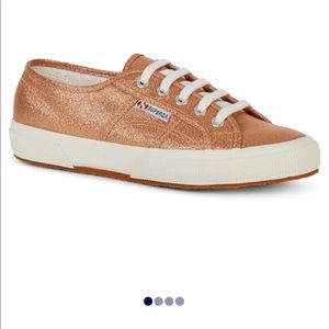 Superga 2750 Rose Gold Glitter